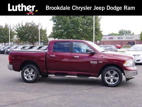 Certified Pre Owned 2018 Ram 1500 Big Horn 4d Crew Cab In Brooklyn Park P89096 Luther Brookdale Chrysler Jeep Dodge Ram